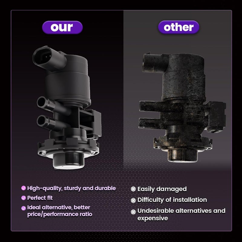 Pnkauto 4669475AB Vapor Canister Purge Valve Solenoid Compatible with Cherokee 1997-2001, Grand Cherokee 1996-2001, Wrangler 1997-2004, Grand Caravan, Durango, Avenger & Town & Country, Replaces# 911-213 - Image 4